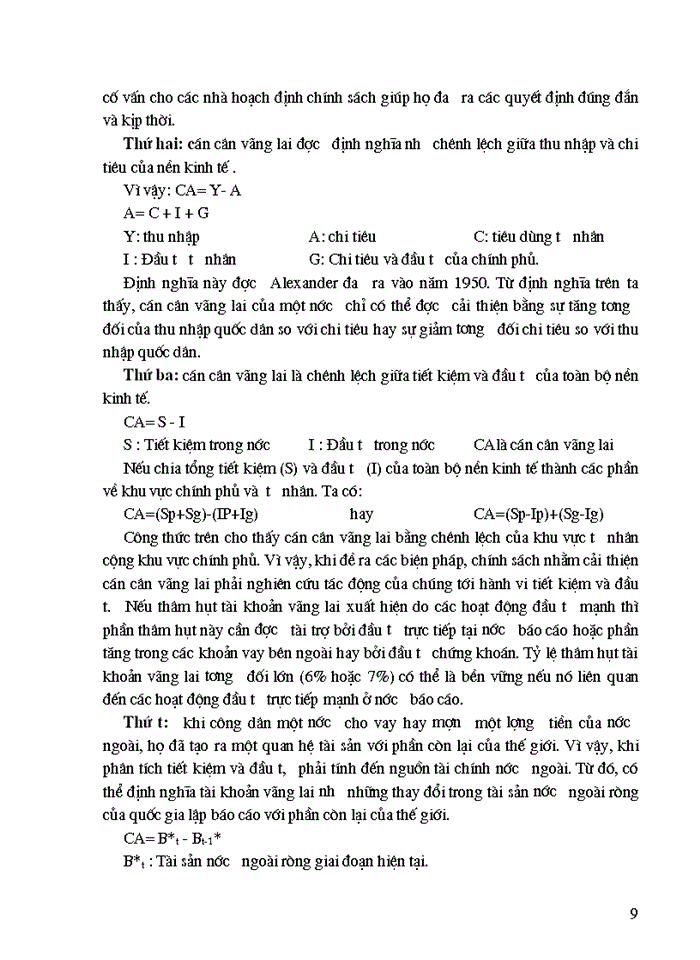 image for page Thực trạng và Giải pháp phân tích cán cân thanh toán quốc tế ở Việt Nam hiện nay