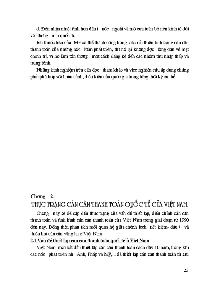 image for page Thực trạng và Giải pháp phân tích cán cân thanh toán quốc tế ở Việt Nam hiện nay