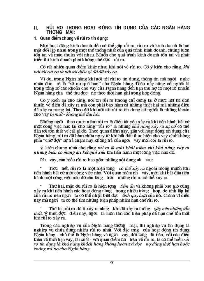 image for page Giải pháp nhằm phòng ngừa và hạn chế rủi ro tín dụng tại Sở giáo dục 1 - Ngân Hàng Đầu tư và Phát triển Việt Nam