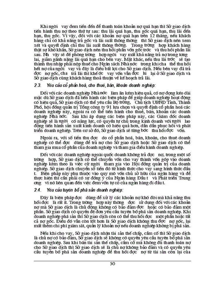 image for page Giải pháp nhằm phòng ngừa và hạn chế rủi ro tín dụng tại Sở giáo dục 1 - Ngân Hàng Đầu tư và Phát triển Việt Nam