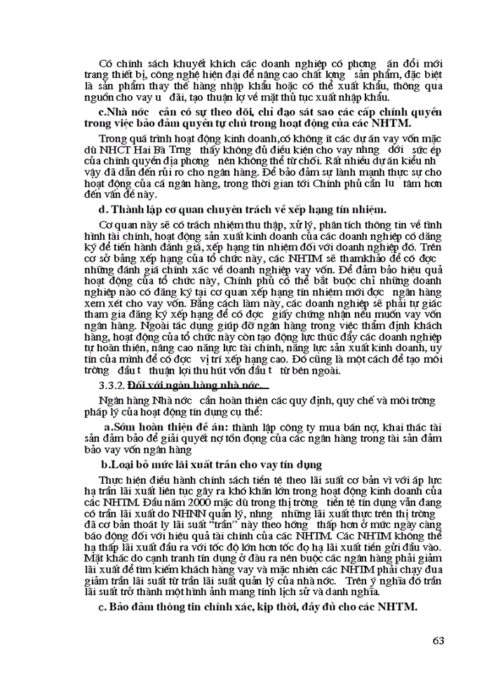 image for page Giải pháp nâng cao chất lượng tín dụng trung dài hạn tại ngân hàng Công thương Hai Bà Trưng