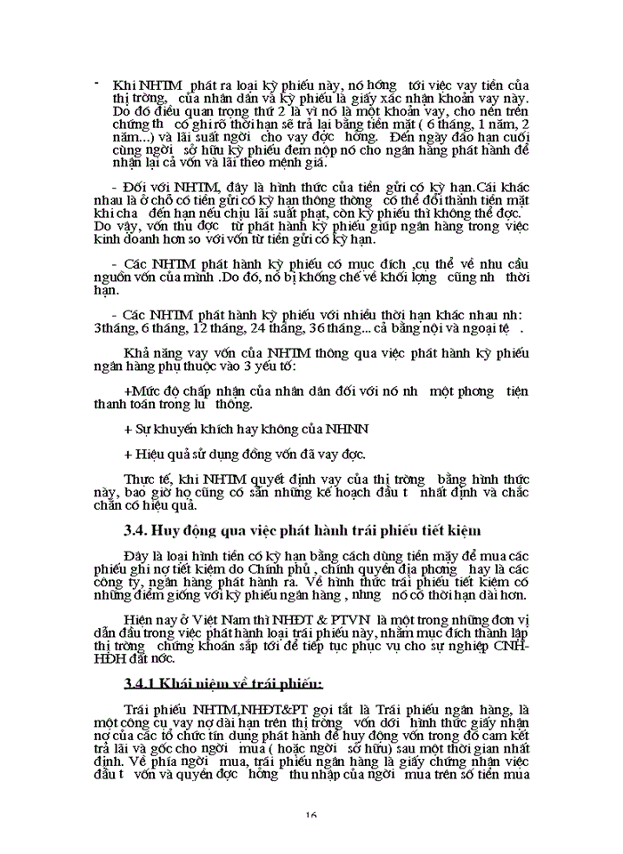 image for page Huy động vốn trung và dài hạn qua phát hành trái phiếu tại Ngân Hàng Đầu tư và Phát triển HàNội