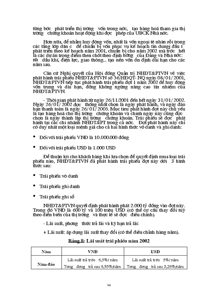 image for page Huy động vốn trung và dài hạn qua phát hành trái phiếu tại Ngân Hàng Đầu tư và Phát triển HàNội