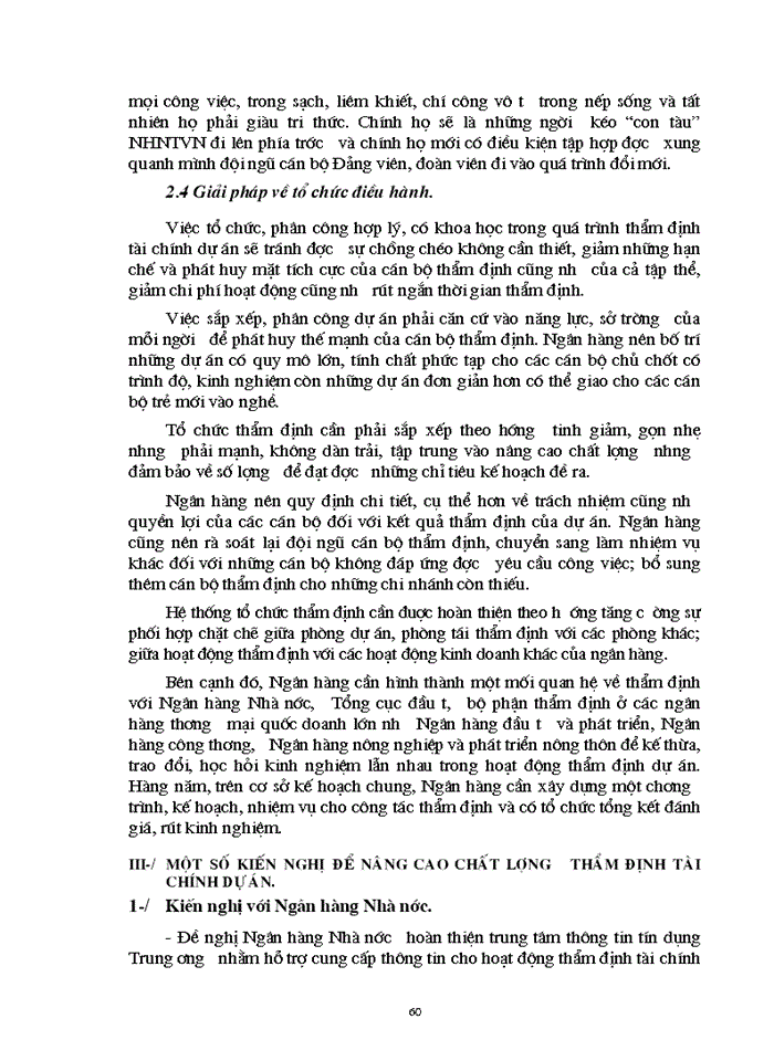 image for page Thực trạng và Giải pháp nâng cao chất lượng thẩm định tài chính dự án tại Ngân hàng Ngoại thương Việt Nam