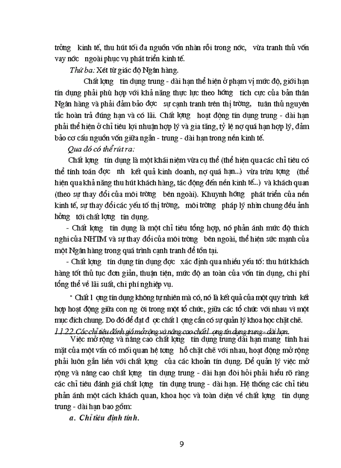 image for page Giải pháp mở rộng và nâng cao chất lượng tín dụng trung dài hạn tại Ngân Hàng Nông nghiệp và Phát triển Nông thôn Hoàn Kiếm