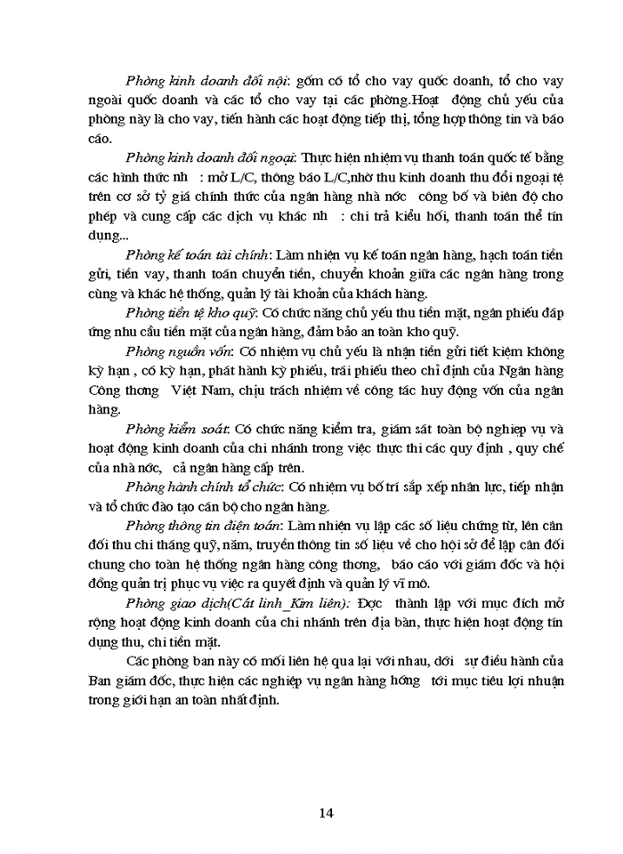 image for page Nâng cao hiệu quả tín dụng đối với thành phần kinh tế ngoài quốc doanh tại chi nhánh Ngân hàng Công thương - Đống Đa