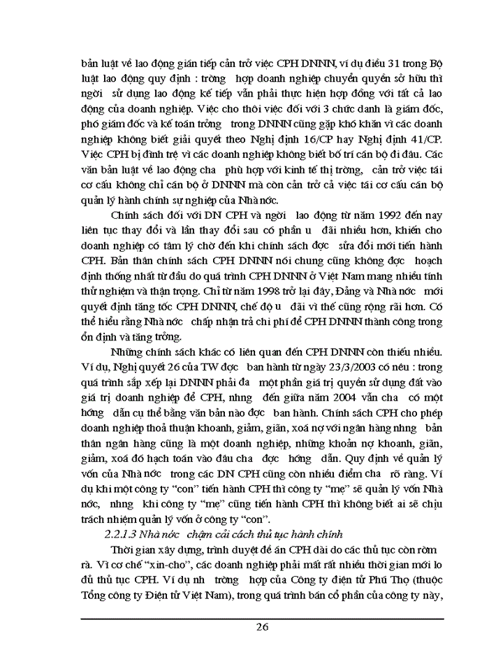 image for page Một số Giải pháp đẩy nhanh tiến độ Cổ phần hóa Doanh nghiệp Nhà Nước ở Việt Nam