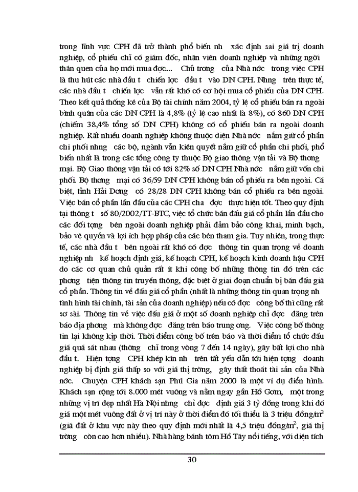 image for page Một số Giải pháp đẩy nhanh tiến độ Cổ phần hóa Doanh nghiệp Nhà Nước ở Việt Nam