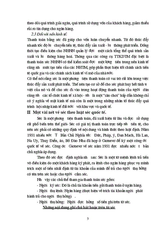 image for page Một số Giải pháp nhằm mở rộng khả năng thanh toán séc tại Sở giáo dục 1 Ngân Hàng Nông nghiệp và Phát triển Nông thôn Việt Nam
