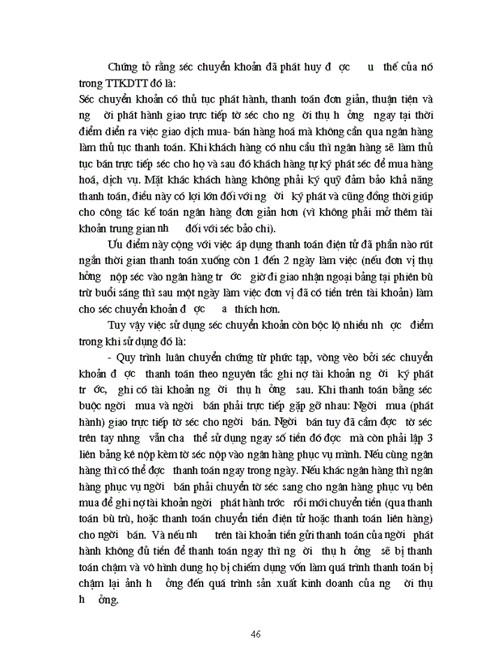 image for page Một số Giải pháp nhằm mở rộng khả năng thanh toán séc tại Sở giáo dục 1 Ngân Hàng Nông nghiệp và Phát triển Nông thôn Việt Nam