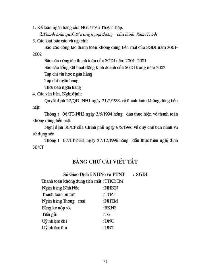 image for page Một số Giải pháp nhằm mở rộng khả năng thanh toán séc tại Sở giáo dục 1 Ngân Hàng Nông nghiệp và Phát triển Nông thôn Việt Nam