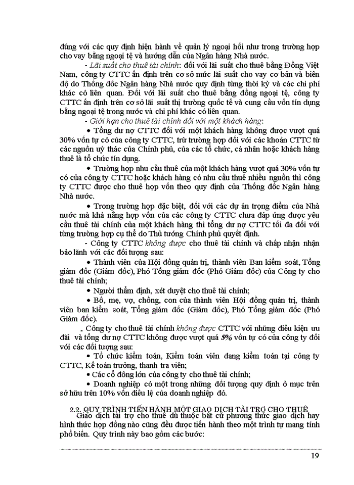 image for page Hoạt động tài trợ cho thuê tại các Công ty cho thuê tài chính hiện nay ở Việt Nam