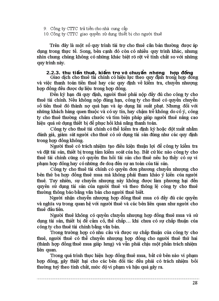 image for page Hoạt động tài trợ cho thuê tại các Công ty cho thuê tài chính hiện nay ở Việt Nam