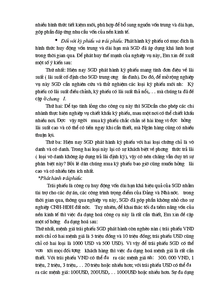 image for page Giải pháp tăng cường huy động vốn trung và dài hạn tại Sở giáo dục 1 Ngân Hàng Đầu tư và Phát triển Việt Nam