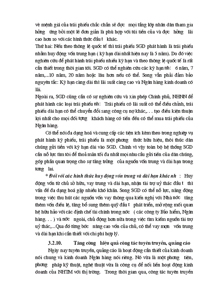 image for page Giải pháp tăng cường huy động vốn trung và dài hạn tại Sở giáo dục 1 Ngân Hàng Đầu tư và Phát triển Việt Nam