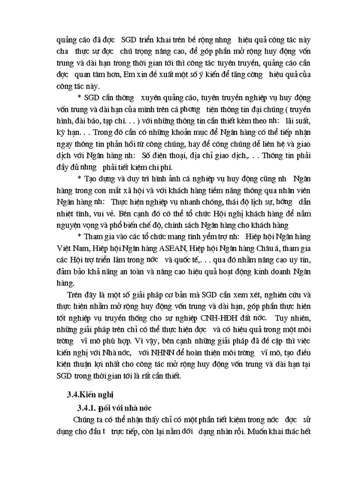 image for page Giải pháp tăng cường huy động vốn trung và dài hạn tại Sở giáo dục 1 Ngân Hàng Đầu tư và Phát triển Việt Nam