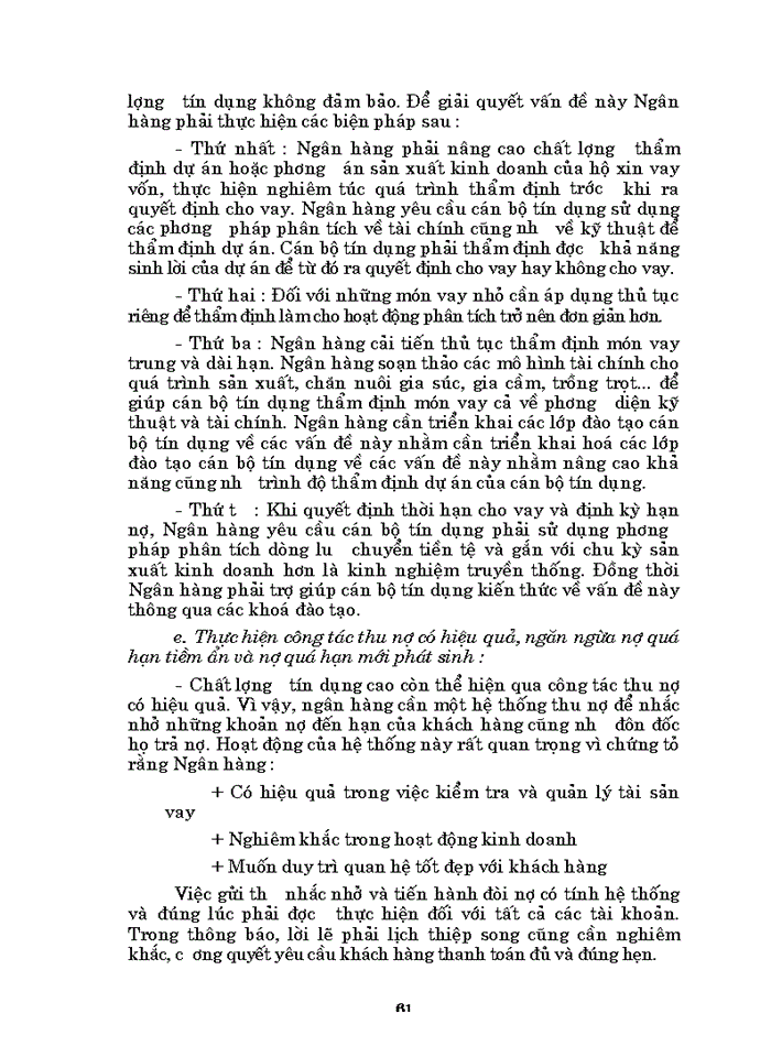 image for page Giải pháp nâng cao chất lượng tín dụng nhằm góp phần phát triển kinh tế hộ sản xuất tại Ngân hàng Nông nghiệp và Phát triển Nông thôn Huyện từ Liêm