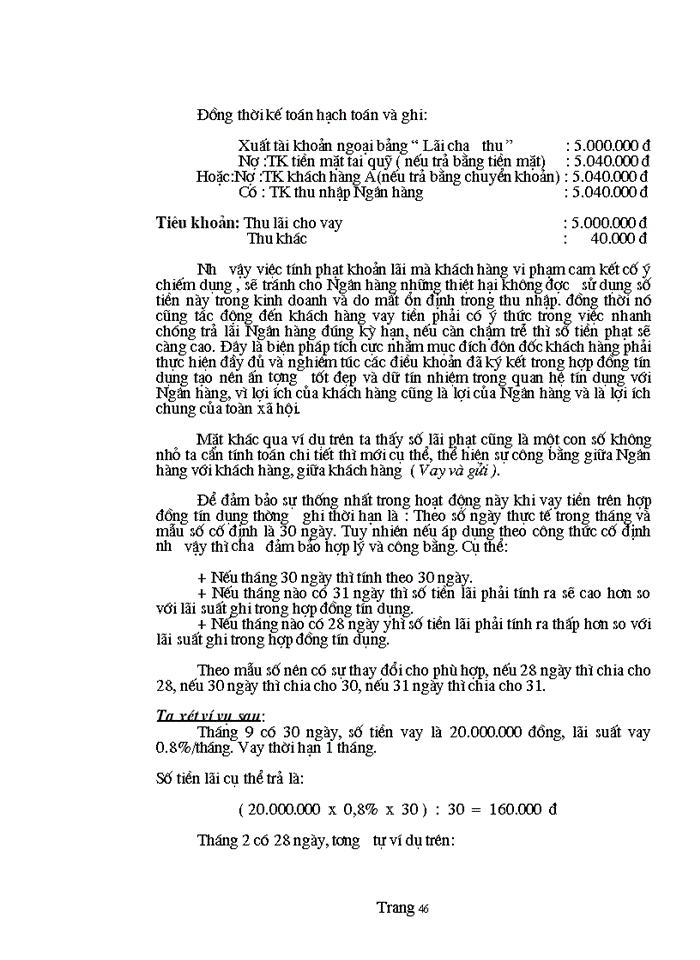 image for page Một số Giải pháp nhằm nâng cao hiệu quả của Kế toán cho vay tại Ngân Hàng Nông nghiệp và Phát triển Nông thôn huyện Thanh Trì HN