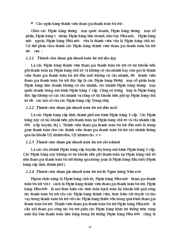 image for page Những Giải pháp nhằm hoàn thiện công tác thanh toán bù trừ tại chi nhánh Ngân Hàng Nông nghiệp và Phát triển Nông thôn Láng Hạ