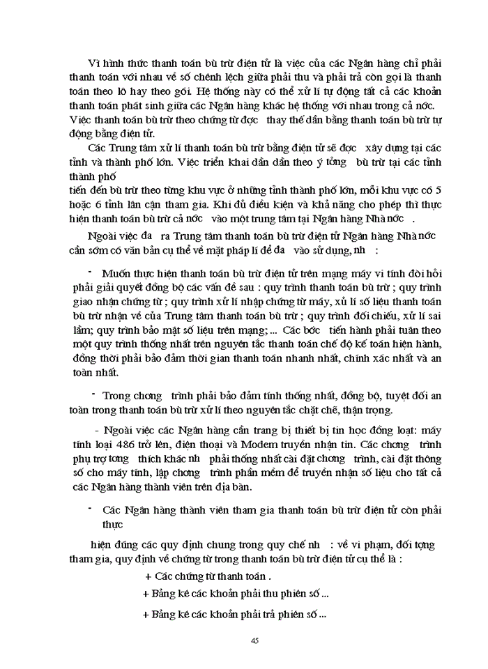 image for page Những Giải pháp nhằm hoàn thiện công tác thanh toán bù trừ tại chi nhánh Ngân Hàng Nông nghiệp và Phát triển Nông thôn Láng Hạ