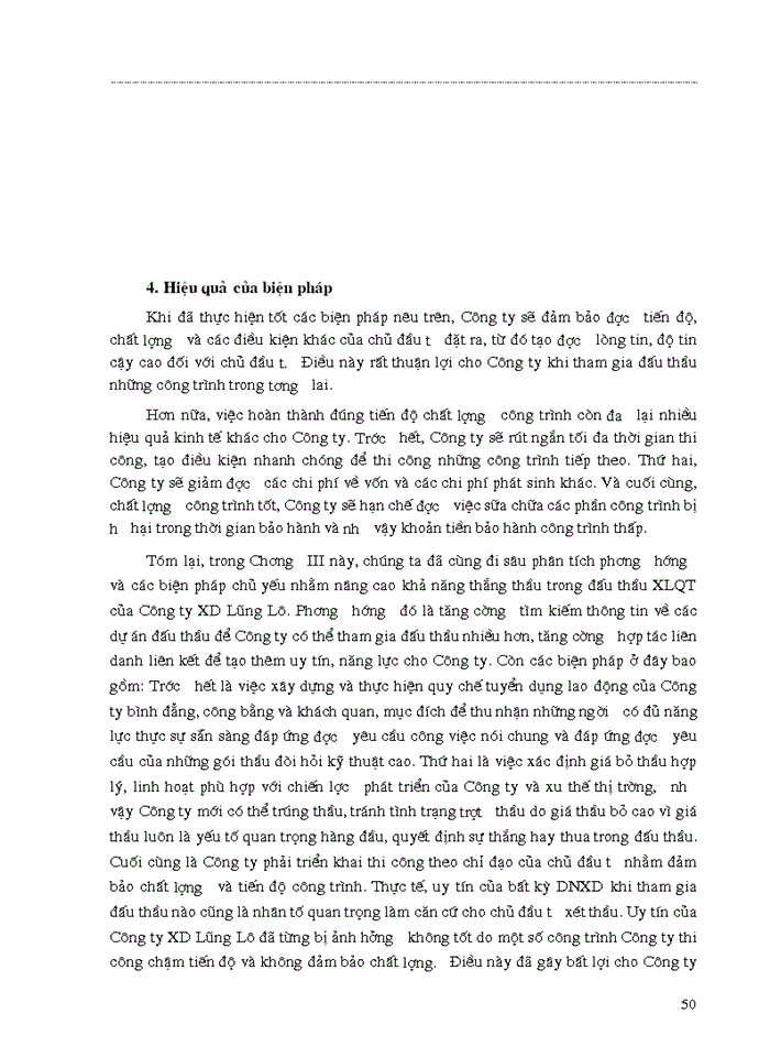 image for page Một số biện pháp chủ yếu nhằm nâng cao khả năng thắng thầu trong đấu thầu Xây lắp quốc tế của Công ty Xây dựng lũng lô