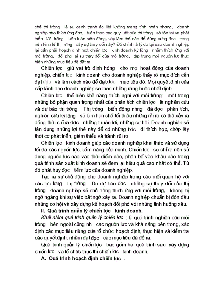 image for page Quản lý chiến lược trong các doanh nghiệp vừa và nhỏ ở Việt Nam hiện nay