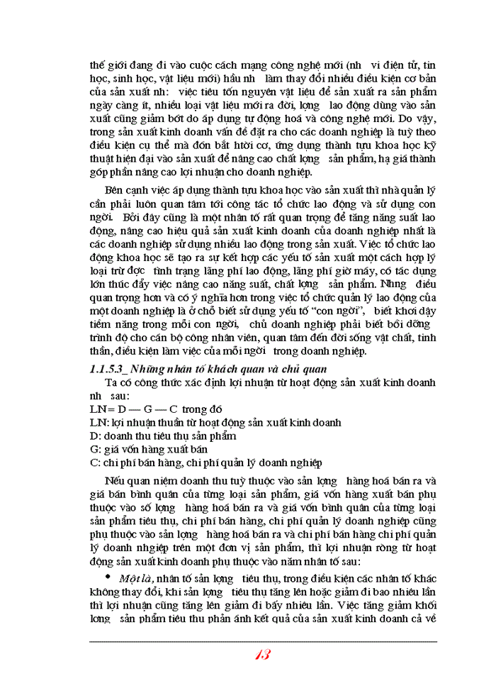 image for page Lợi nhuận và Giải pháp gia tăng lợi nhuận tại Công ty Xây lắp Phát triển nhà số 1