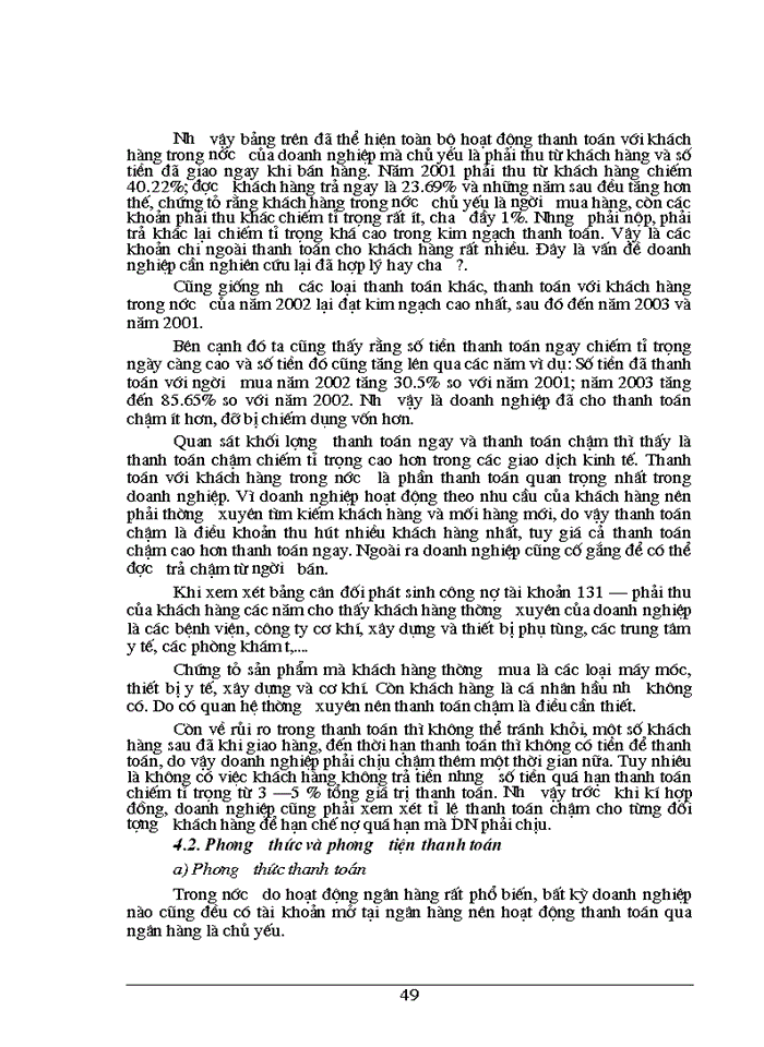 image for page Một số biện pháp nhằm hoàn thiện hoạt động thanh toán trong Kinh doanh tại Công ty Xuất nhập khẩu máy HN
