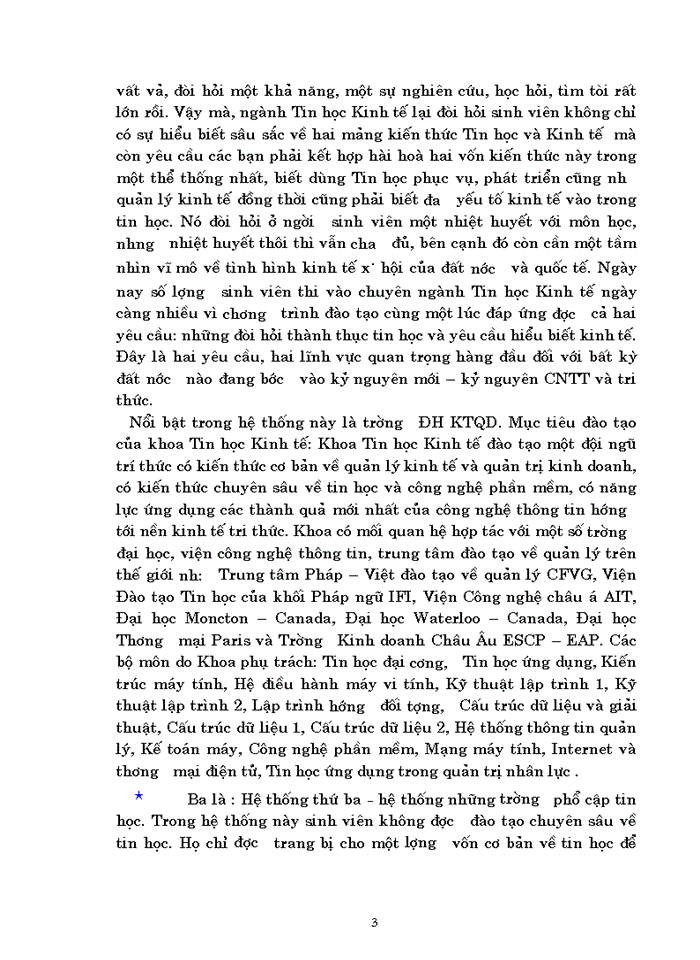 image for page Hệ thống đào tạo các ngành tin học trong hệ thống các trường đại học ở Việt Nam hiện nay