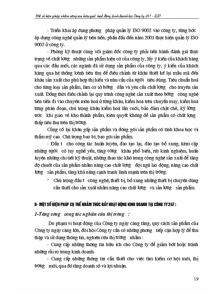 image for page Một số biện pháp nhằm nâng cao hiệu quả Kinh doanh tại Công ty 247 - Bộ Quốc Phòng