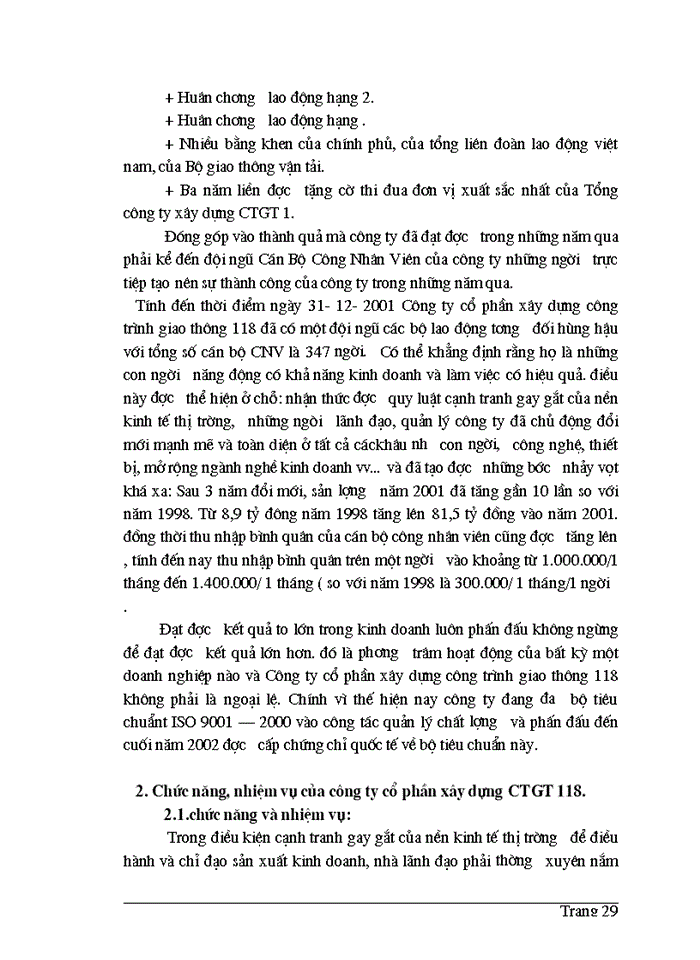 image for page Công tác quản lý Nguyên vật liệu ở Công ty cổ phần Xây dựng công trình giao thông 118