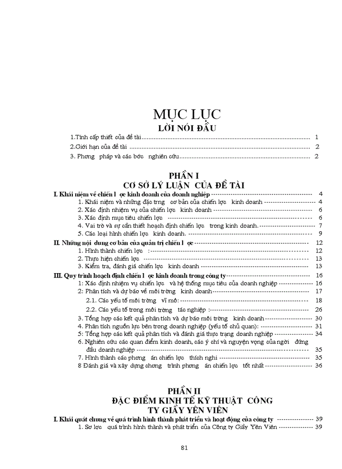 image for page THS Xây dựng chiến lược Kinh doanh tại Công ty Giầy Yên Viên