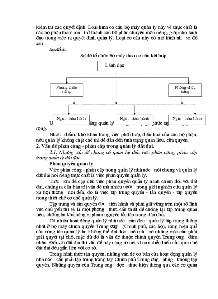 image for page Thực trạng và Giải pháp nhằm hoàn thiện bộ máy quản về đất đai Việt Nam