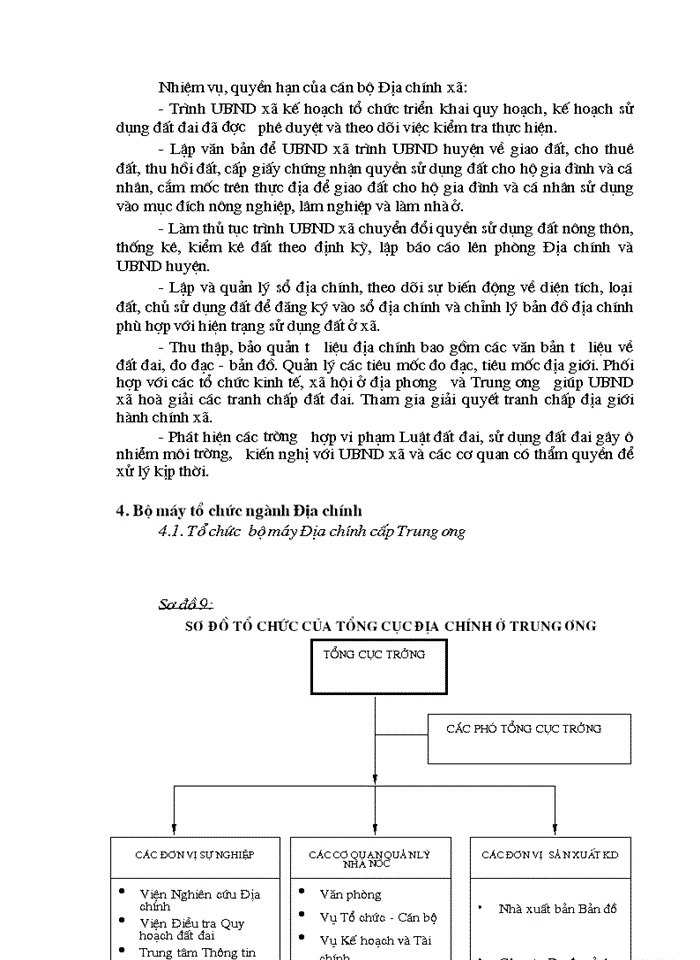 image for page Thực trạng và Giải pháp nhằm hoàn thiện bộ máy quản về đất đai Việt Nam