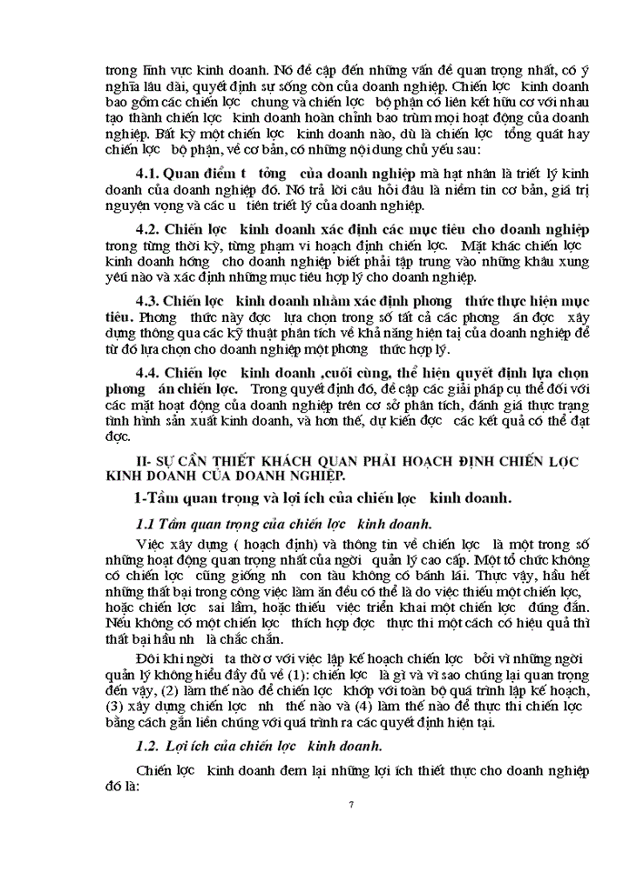 image for page Hoạch định chiến lược Kinh doanh ở Tổng Công ty Xây dựng Sông Đà đến 2010