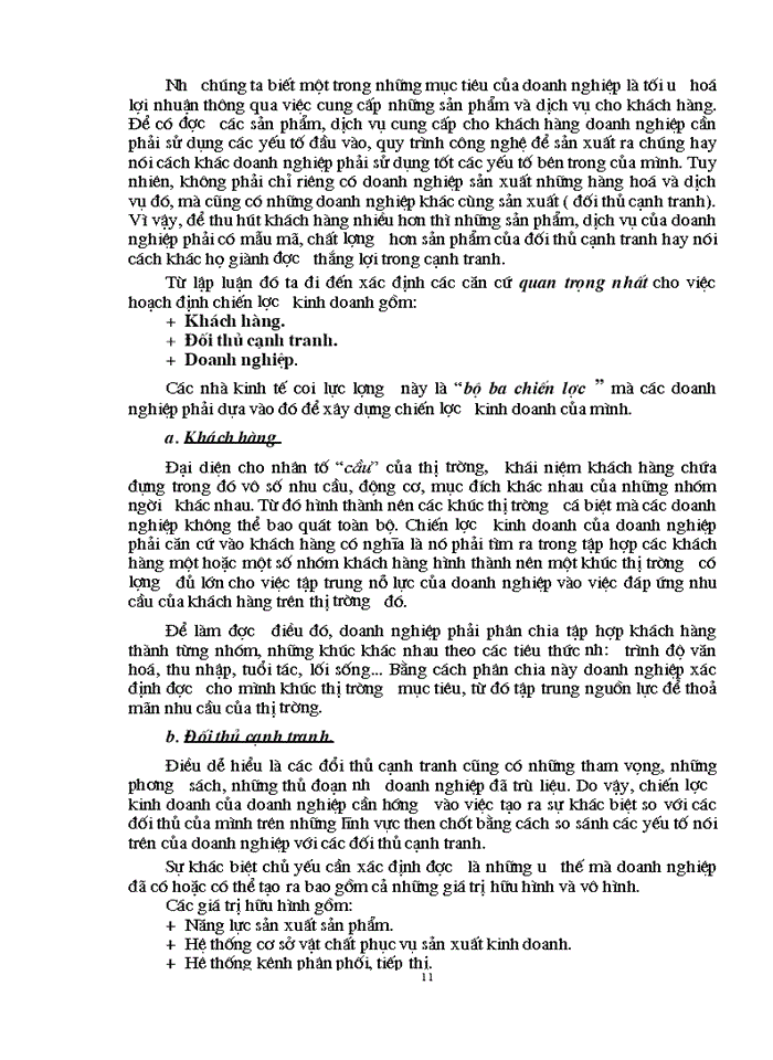 image for page Hoạch định chiến lược Kinh doanh ở Tổng Công ty Xây dựng Sông Đà đến 2010