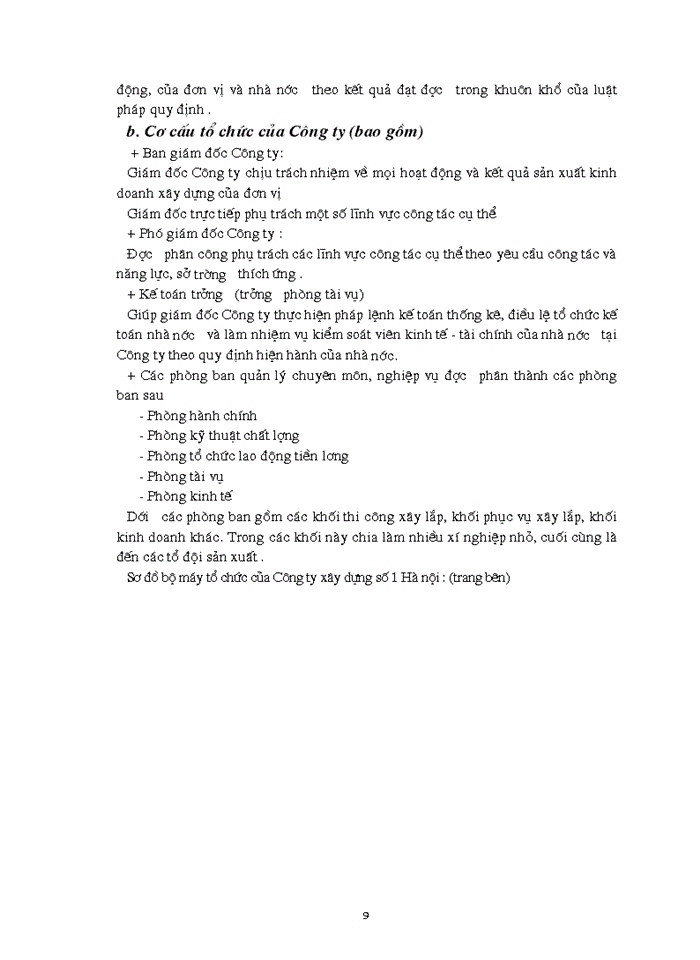 image for page Phân tích tình hình tài chính qua Báo cáo tài chính ở Công ty Xây dựng số 1 Hà Nội