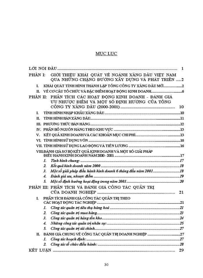 image for page Phân tích và đánh giá công tác quản trị về doanh nghiệp tại Tổng Công ty Xăng Dầu