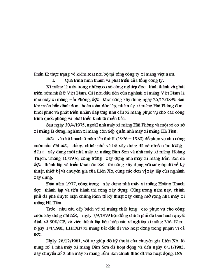 image for page Hoàn thiện hệ thống kiểm soát nội bộ tại Tổng Công ty Xi măng Việt Nam