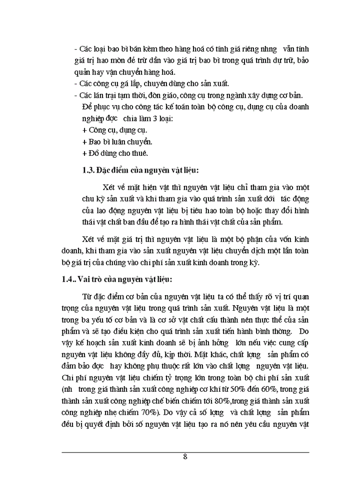 image for page Công tác quản lý Nguyên vật liệu ở Công ty Cổ phần Xây dựng công trình giao thông 118
