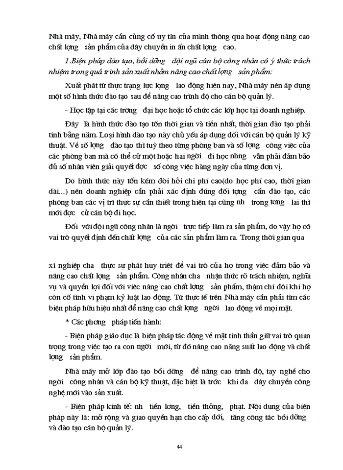 image for page Biện pháp cơ bản nhằm nâng cao hiệu quả Sản xuất Kinh doanh ở Nhà máy in Diên Hồng