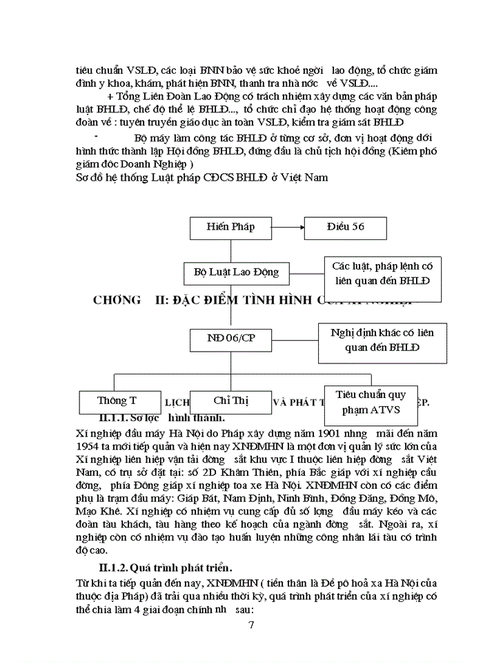 image for page Thực trạng công tác bảo hộ lao động tại Xí nghiệp đầu máy Hà Nội