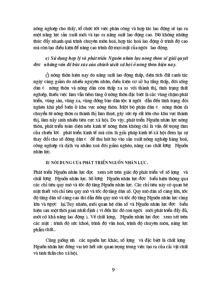 image for page Một số Giải pháp phát triển nguồn nhân lực nông thôn phục vụ sự nghiệp Công nghiệp hóa - Hiện đại hóa đất nước