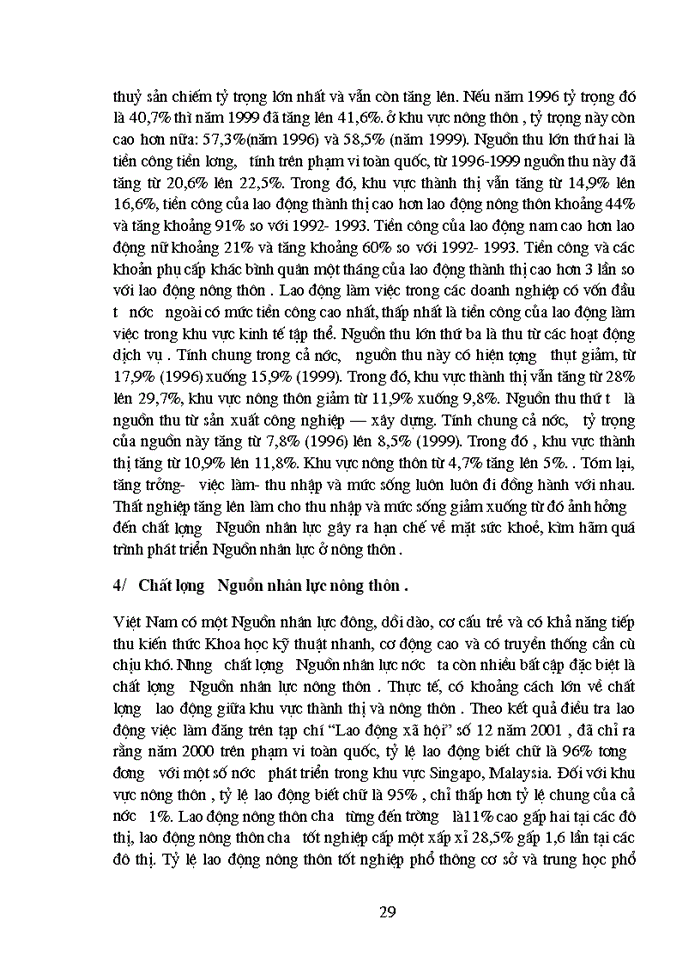 image for page Một số Giải pháp phát triển nguồn nhân lực nông thôn phục vụ sự nghiệp Công nghiệp hóa - Hiện đại hóa đất nước