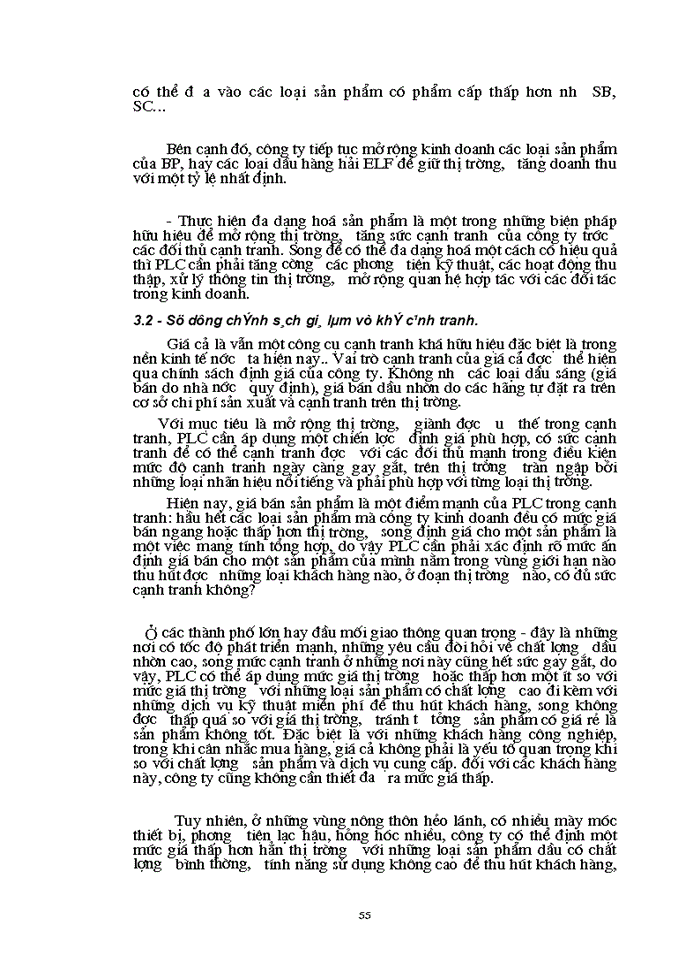 image for page Một số Giải pháp nhằm nâng cao khả năng cạnh tranh trong lĩnh vực Kinh doanh dầu nhờn của Công ty Dầu nhờn Petrolimex