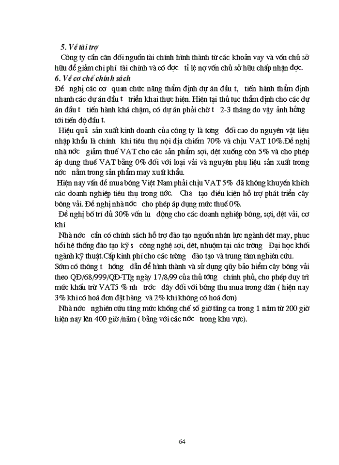 image for page Biện pháp nhằm nâng cao khả năng cạnh tranh của Công ty Dệt may Hà Nội