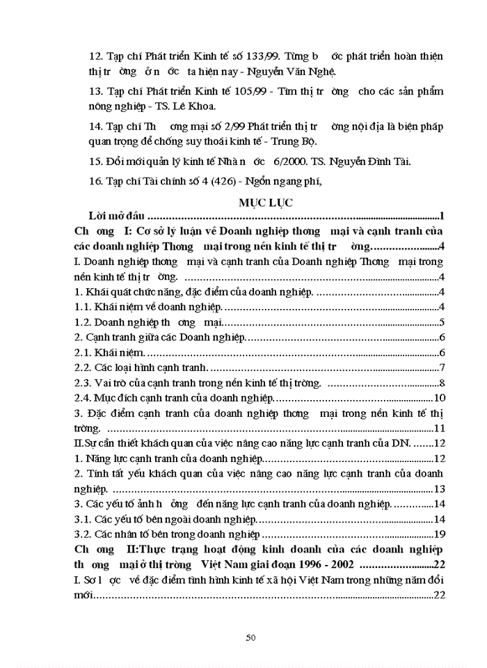 image for page Một số giải pháp nâng cao khả năng cạnh tranh của doanh nghiệp thương mại Việt nam trong điều kiện hội nhập