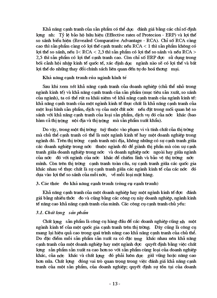 image for page THS Thực trạng và Giải pháp đầu tư nâng cao khả năng cạnh tranh của nghành dệt may Việt Nam