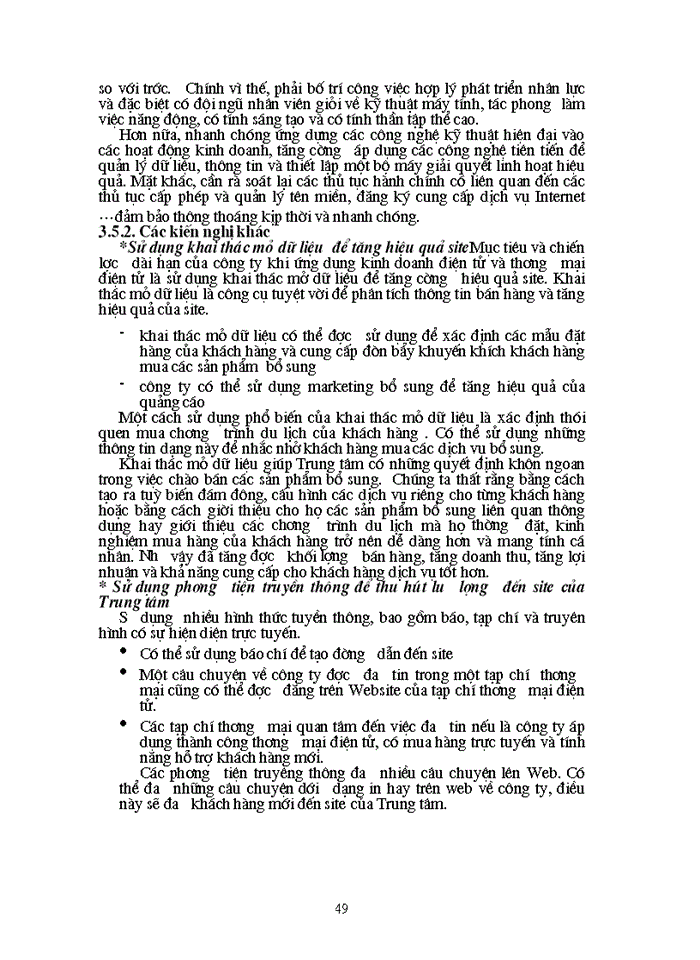 image for page Xây dựng và triển khai ứng dựng công nghệ thông tin trong Kinh doanh lữ hành của Công ty du lịch và dịch vụ Nam Đế
