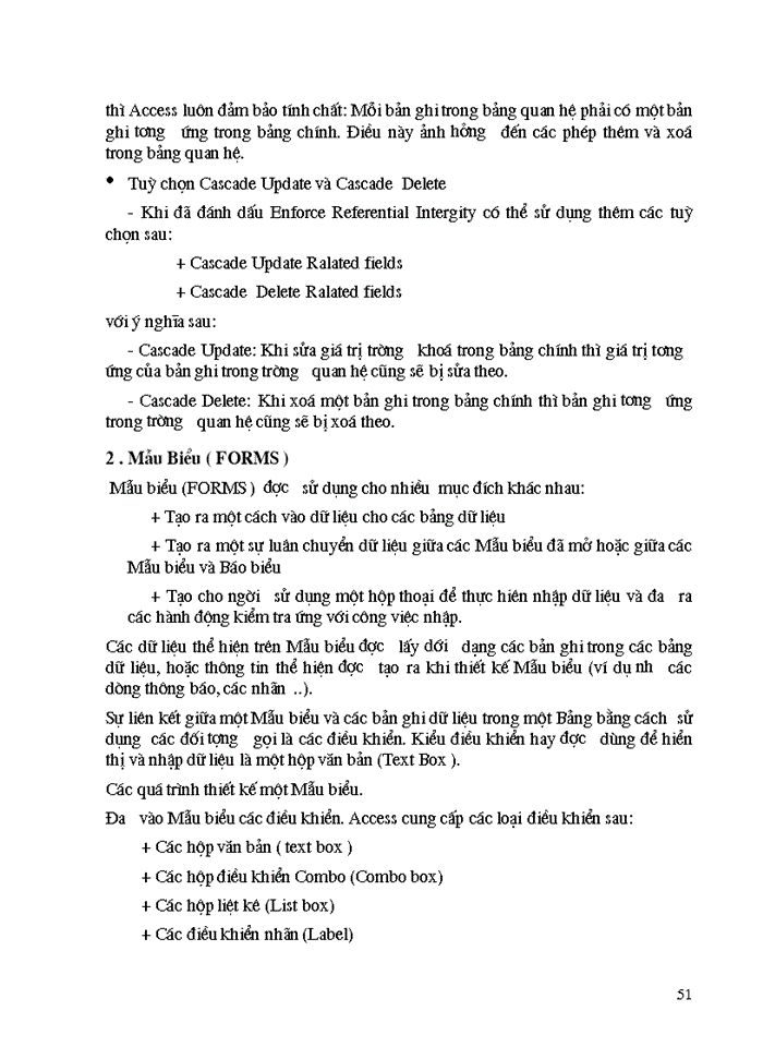 image for page THS Chương trình bán hàng lập trình Access